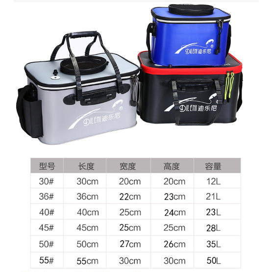 BEST QUALITY...TAS PANCING portable / Ember ikan portable praktis bisa di lipat berbagai ukuran TM058