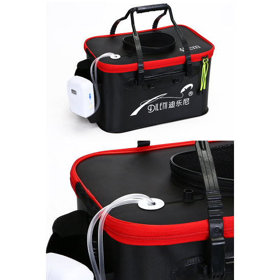 BEST QUALITY...TAS PANCING portable / Ember ikan portable praktis bisa di lipat berbagai ukuran TM058