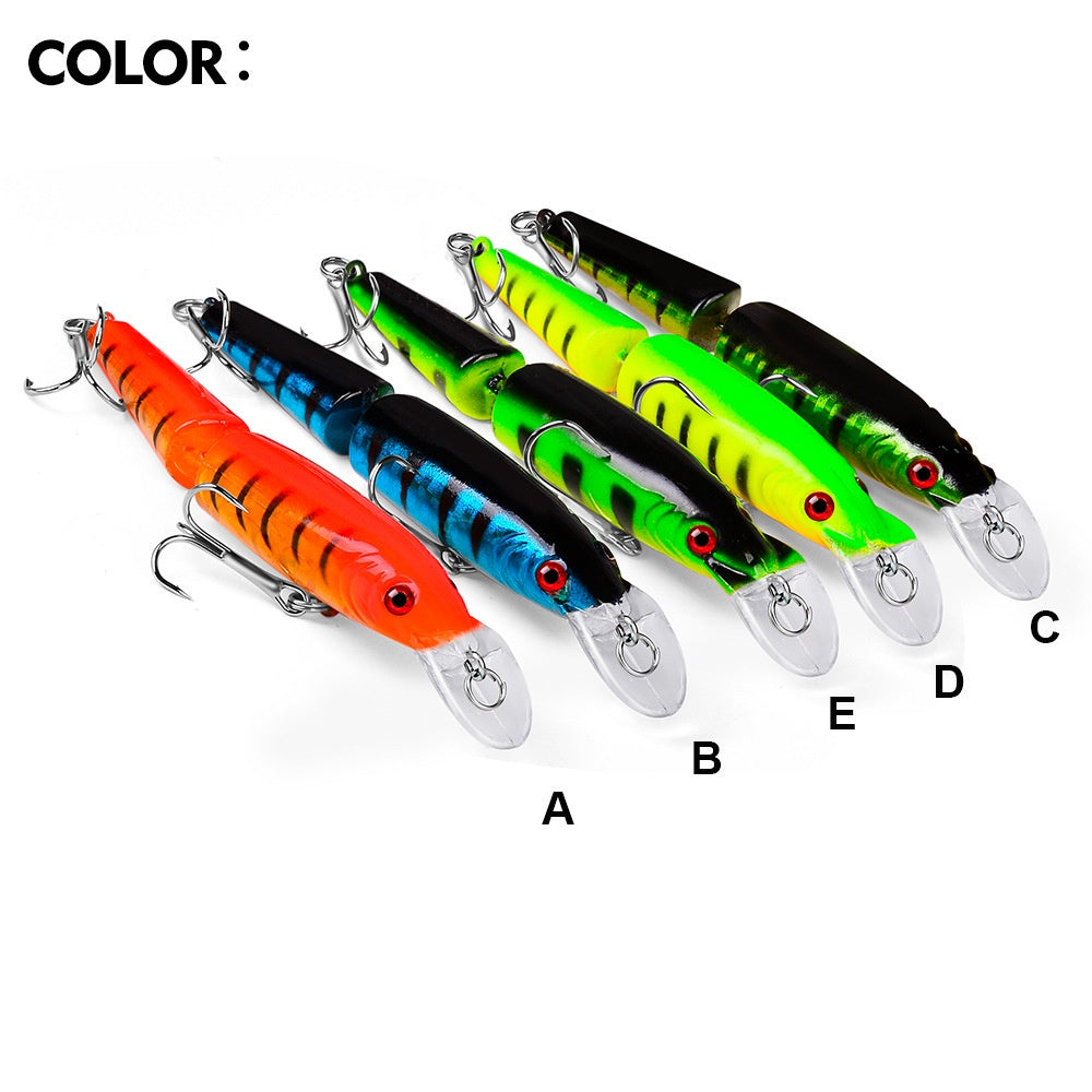 PROBEROS Umpan Lure Minnow jointed Superbait 9.2g / 10.5cm minnow ekor geol MN040