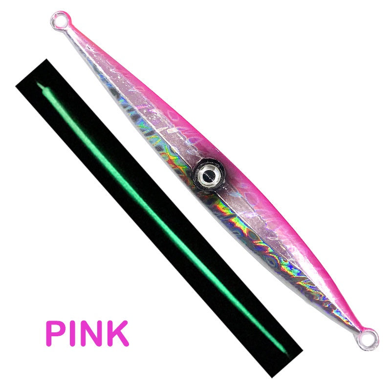 LureKiller Umpan Pancing Metal Jig 40g-400g Superbait Bercahaya MJ034