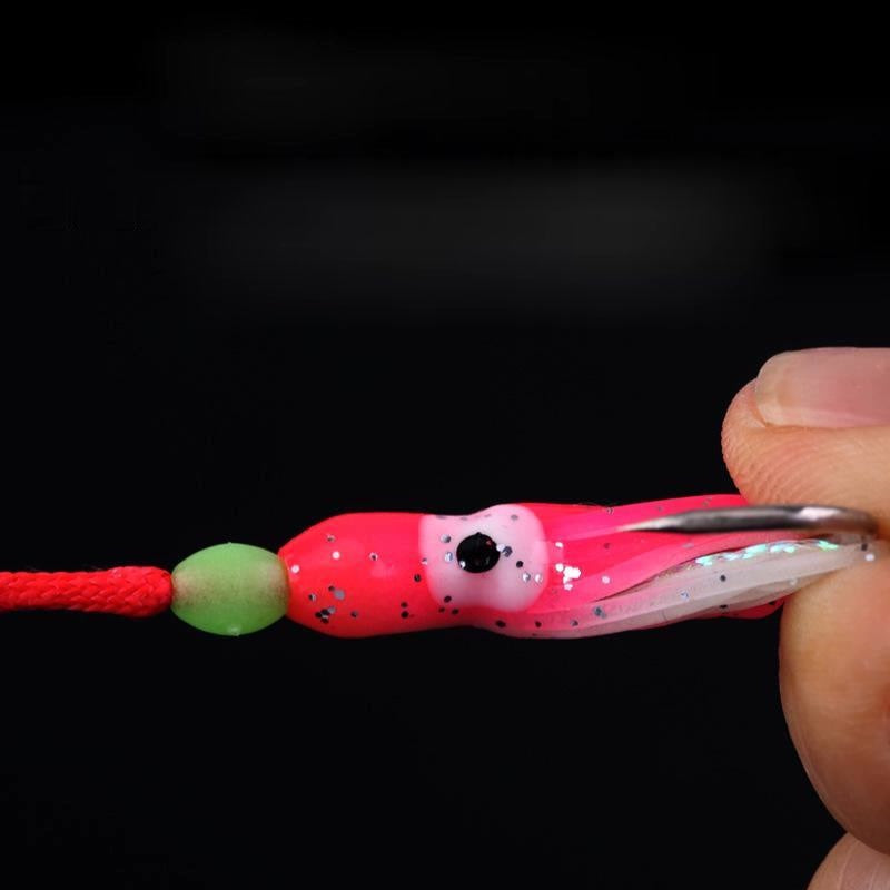LUREKILLER Assist Hook Squid Jigbait ukuran S/M/L kail rumbai cumi GID JB014