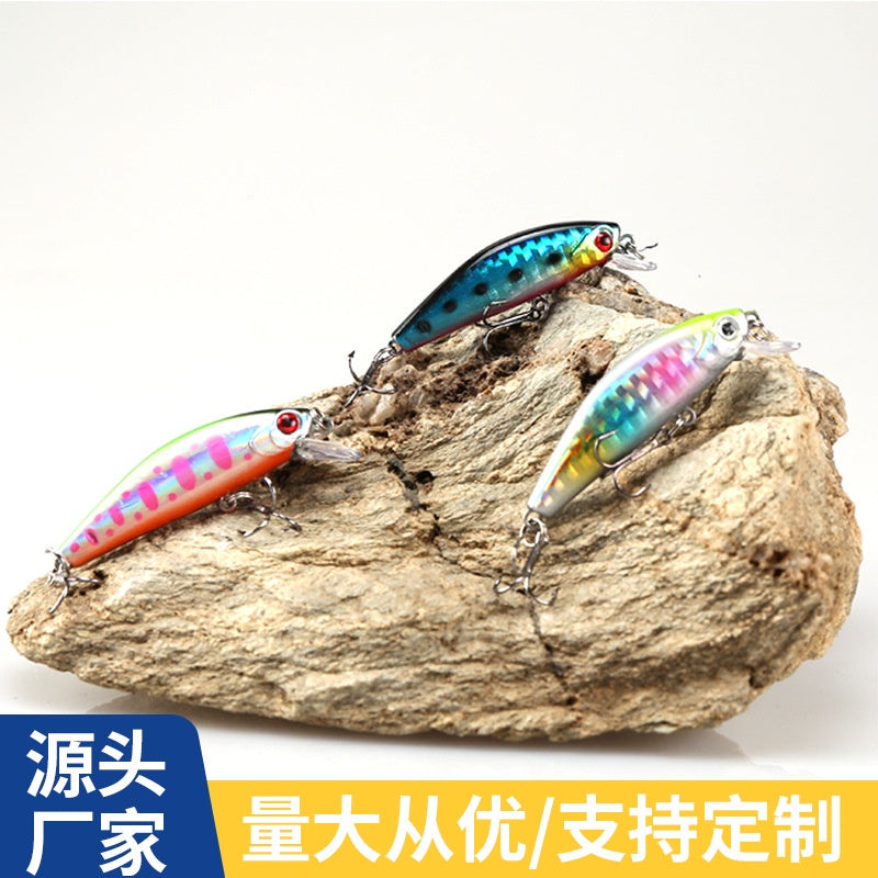 Umpan Pancing Minnow Ultralight casting 6.5G / 5.5cm minnow sinking MN004