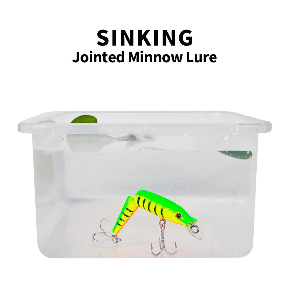 PROBEROS Umpan Lure Minnow jointed Superbait 9.2g / 10.5cm minnow ekor geol MN040