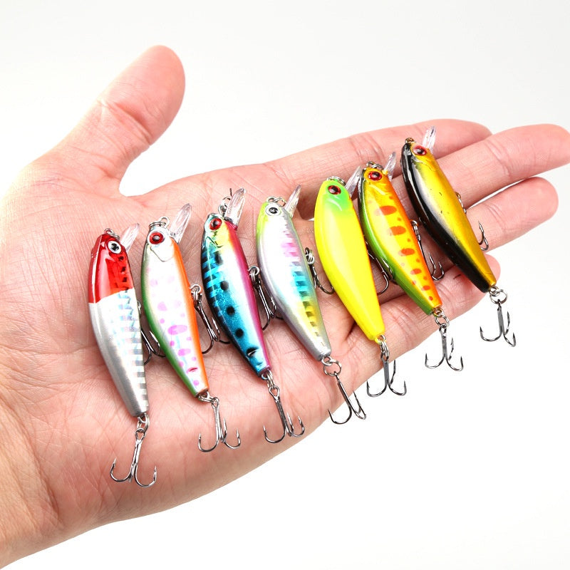 Umpan Pancing Minnow Ultralight casting 6.5G / 5.5cm minnow sinking MN004