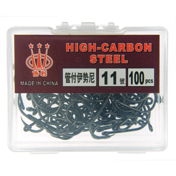 50-100Pcs Kail Pancing Tajam Bahan Carbon Steel Kuat Untuk Air Tawar / Laut KUP154