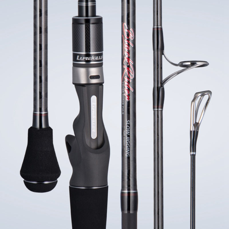 Lurekiller Joran Pancing Jigging BLACK RIDER 1.9M FUJI Slow Jigging JP025