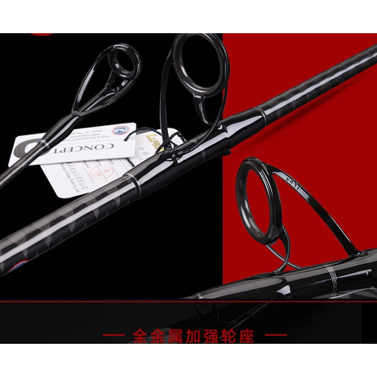 Joran pancing Lurekiller GT SPIN 2.3M joran jigging popping kuat ring fuji JP033