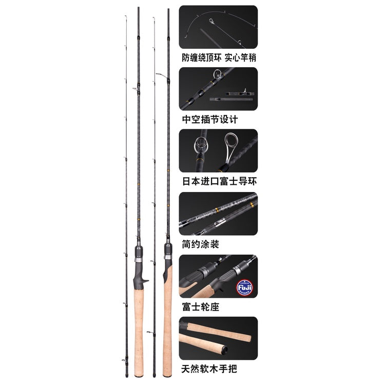 Joran Pancing Lurekiller SPIRIT 1.9M C652L / S652L Joran Spinning/Casting Ring FUJI JP023