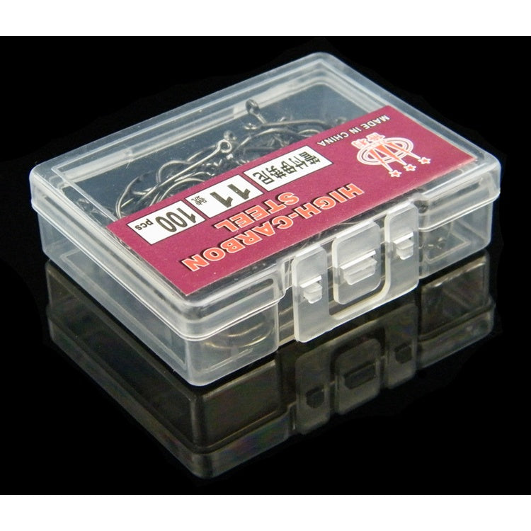 50-100Pcs Kail Pancing Tajam Bahan Carbon Steel Kuat Untuk Air Tawar / Laut KUP154