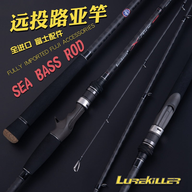 LureKiller Joran Pancing X-RIDE Sea bass 2.4m/2.7m/2.9m PE 1.5-3 Jig WT 15-50g Joran pancing fuji shorejigging JP018