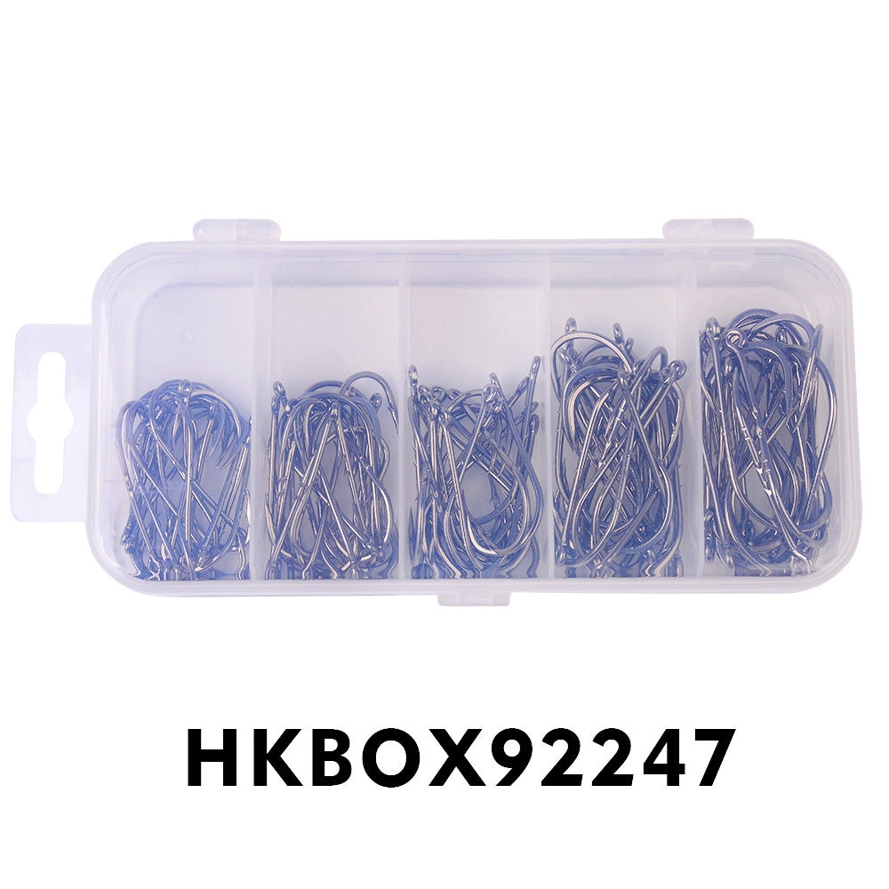100pcs Kail Pancing tajam & kuat bahan baja karbon tinggi untuk mancing di laut & air tawar KUP140