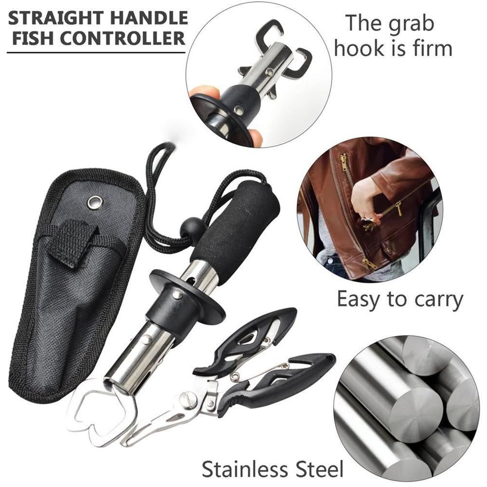 1set Tang Grip dan Lipgrip MURAH Tang pemotong benang dan Lipgrip untuk menjepit bibir ikan TP165