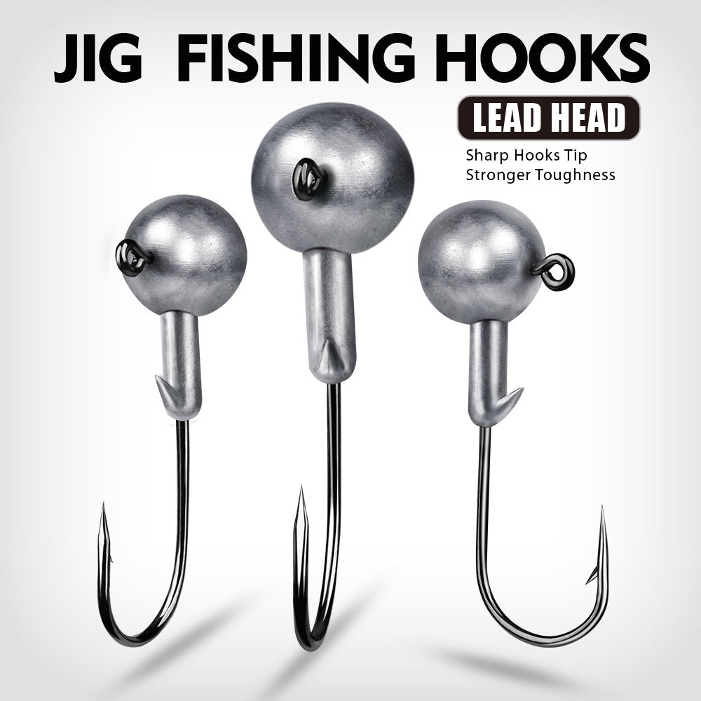 Jig Head kail untuk Soft Lure Worm Bait 1g 1.5g 2g 2.5g 3.5g 5g 7g 10g 12g 14g 20g kail Timbal Jig Head KUP101