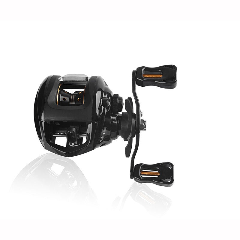 LIZARD Reel Baitcasting CAMRY RP062 - Magnetic Brake, Gear Ratio 6.3:1, CNC Spool, 12+1BB, Max Drag 10kg