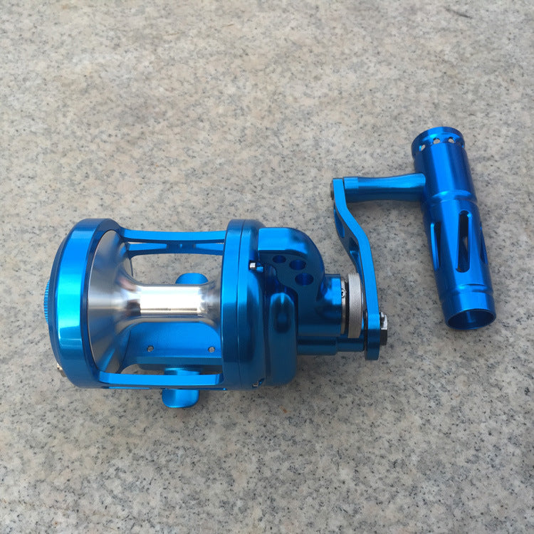 LUREKILLER ASLI Reel OverHead 30kg reel OH Handle Kanan dan Kiri Drag CNC Reel pancing Trolling dan jigging RP018