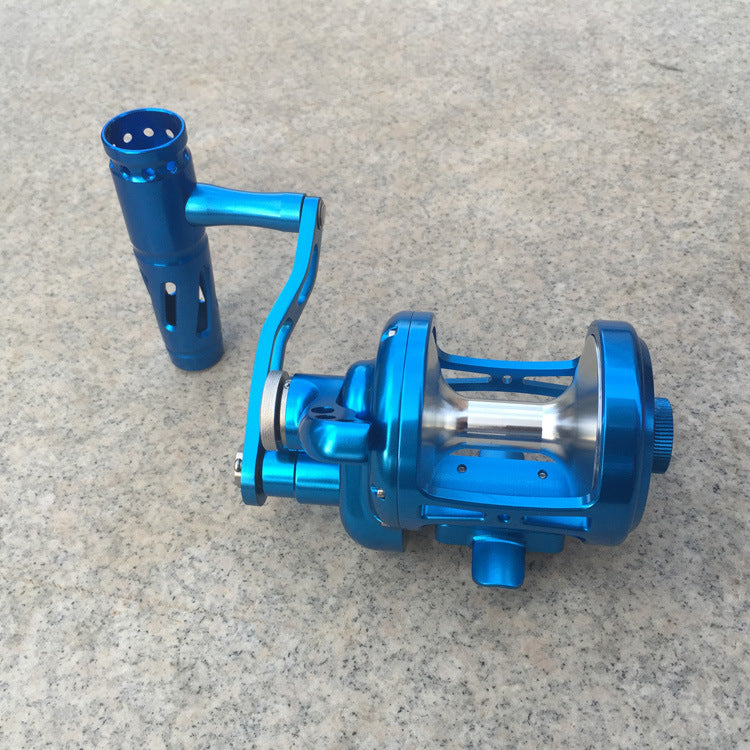 LUREKILLER ASLI Reel OverHead 30kg reel OH Handle Kanan dan Kiri Drag CNC Reel pancing Trolling dan jigging RP018