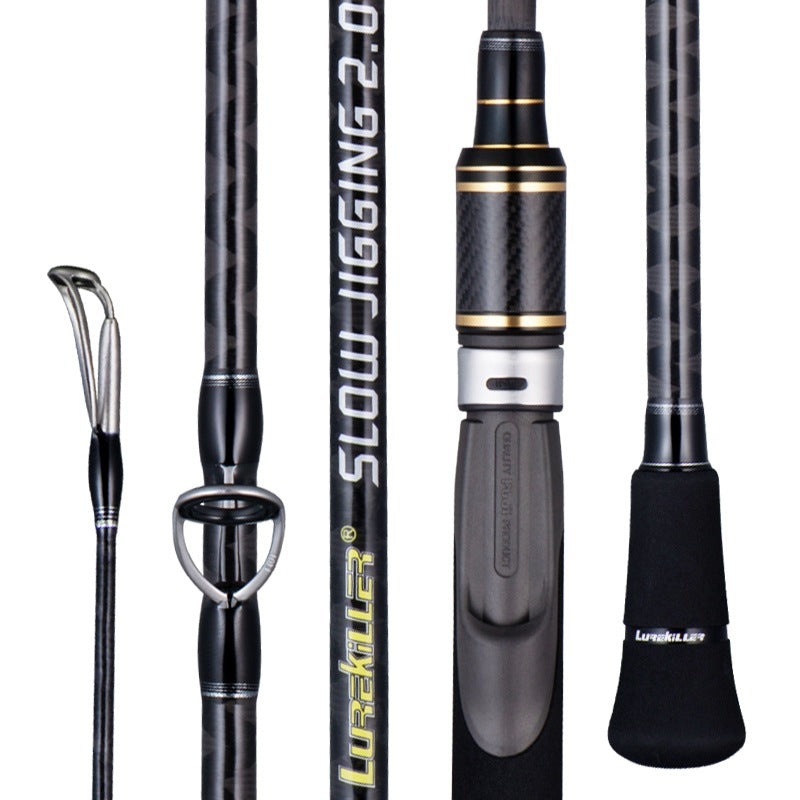 LUREKILLER Joran Pancing Slow Jigging 2M PE 2-4 Jig 100-300G rod jigging Spinning / Casting JP001