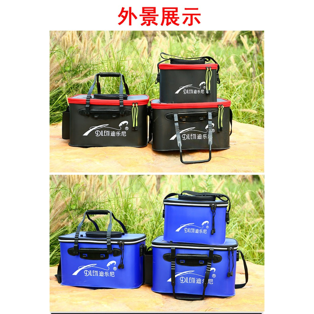 BEST QUALITY...TAS PANCING portable / Ember ikan portable praktis bisa di lipat berbagai ukuran TM058
