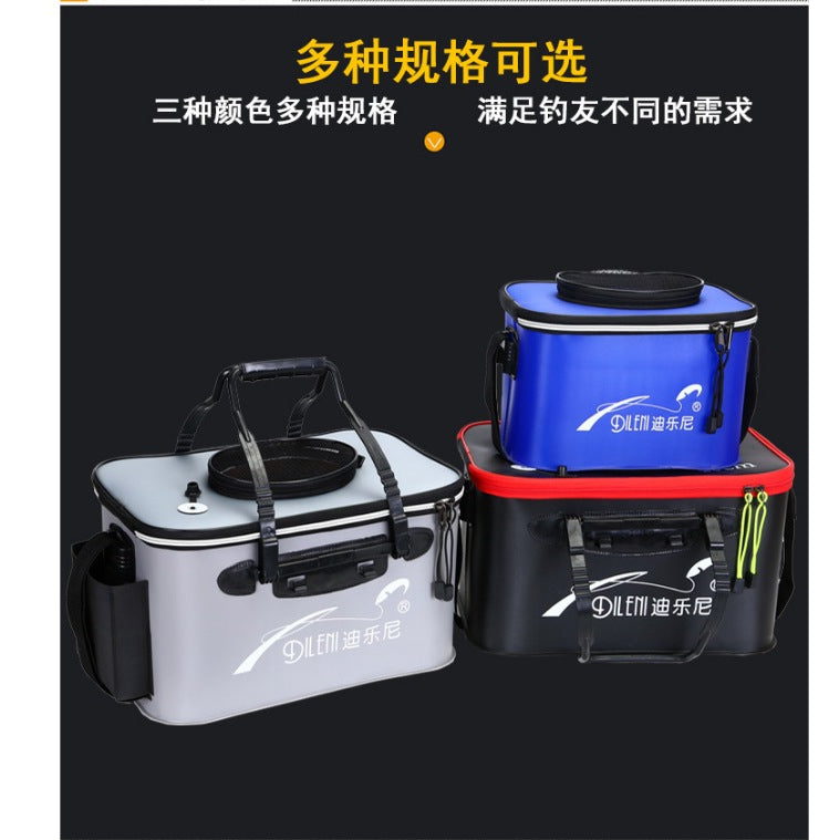 BEST QUALITY...TAS PANCING portable / Ember ikan portable praktis bisa di lipat berbagai ukuran TM058