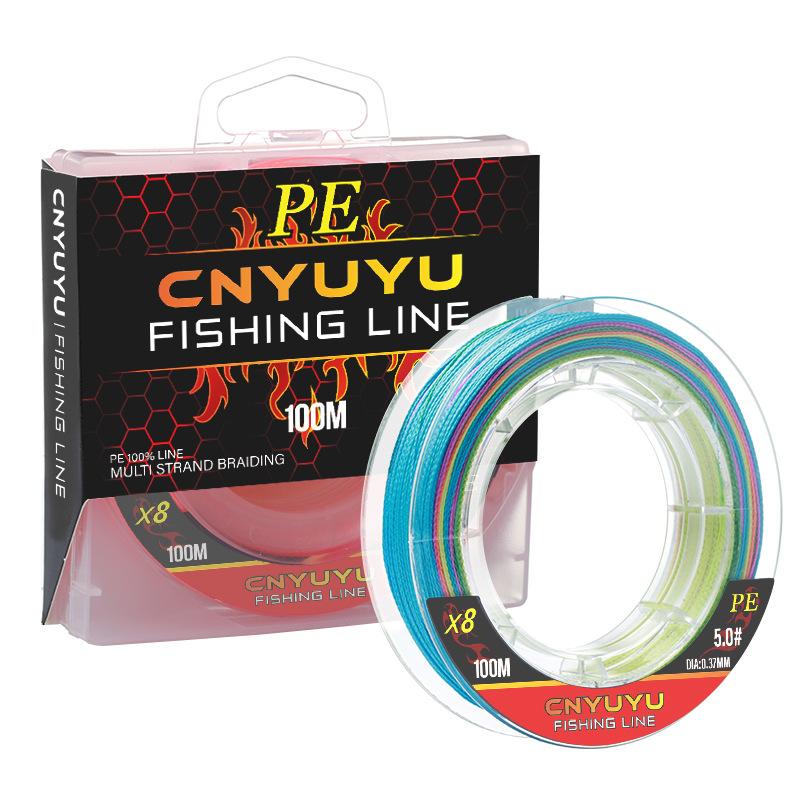 senar PE X8 dan X9 multicolor 100M & 300M super strong super smooth SP026