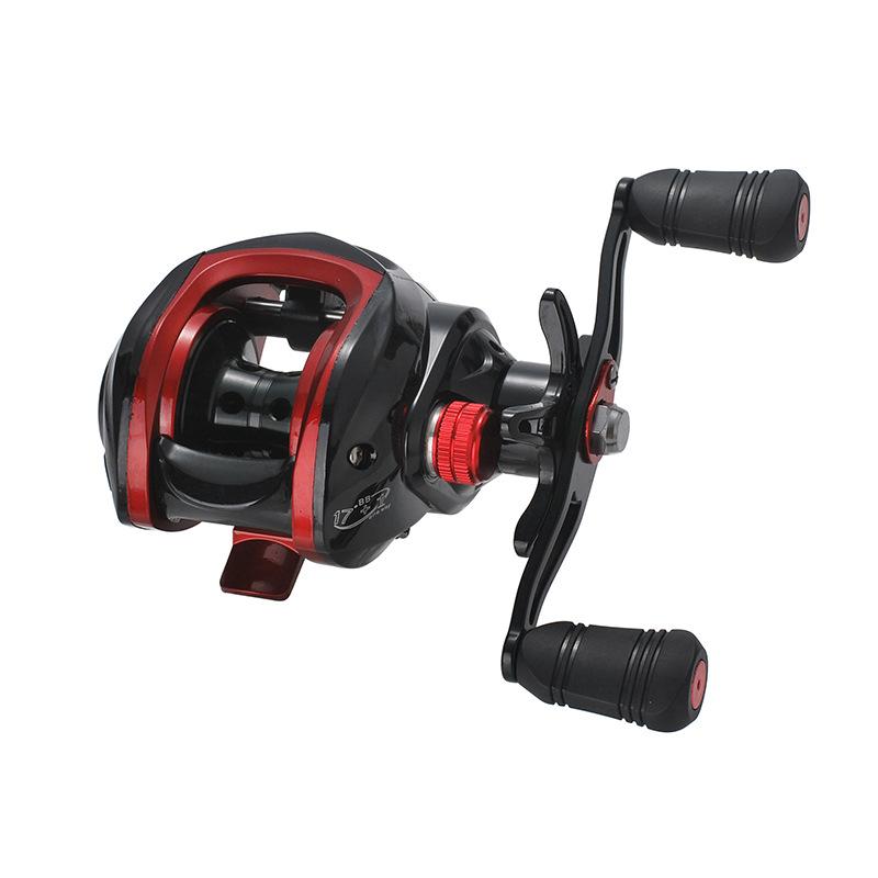 LIZARD Reel Baitcasting AUDI RP060 - Gear Ratio 7.2:1, 18+1BB, Spool Aluminium, Max Drag 8kg