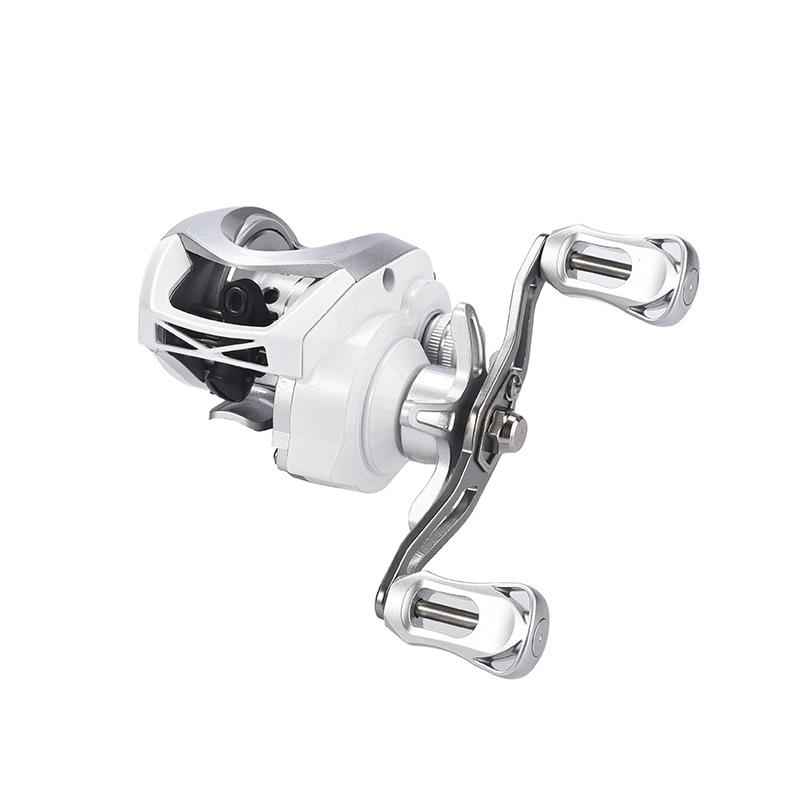 LIZARD Reel baitcasting bahan carbon magnetic brake system gear rasio 7.2:1 spool METAL max drag 8kg RP064