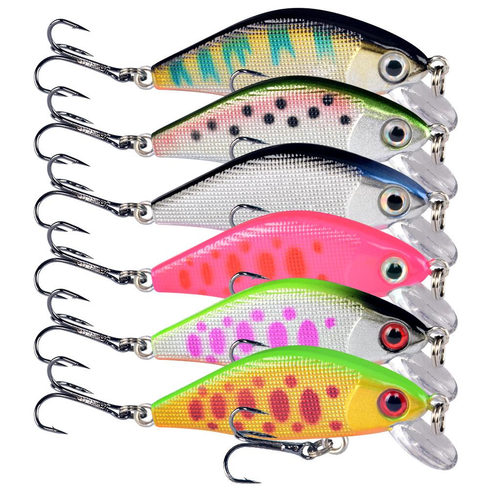 Umpan Pancing Minnow 4.3g 5cm - Lure Casting Tipe Sinking dengan Aksi Stabil MN306