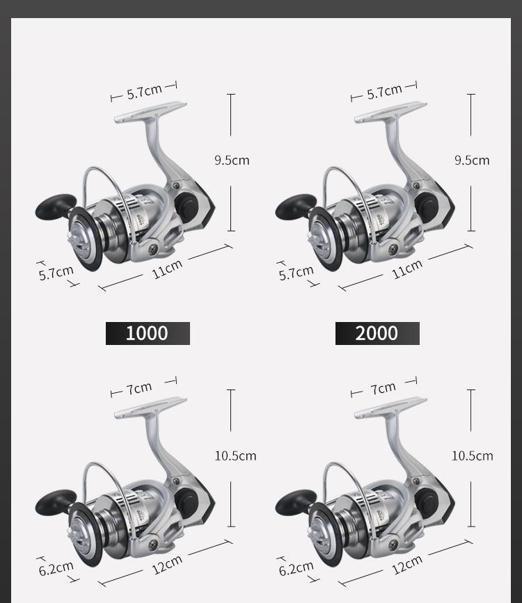 LIZARD ZEUS reel pancing 1000-6000 reel pancing power handle RP050