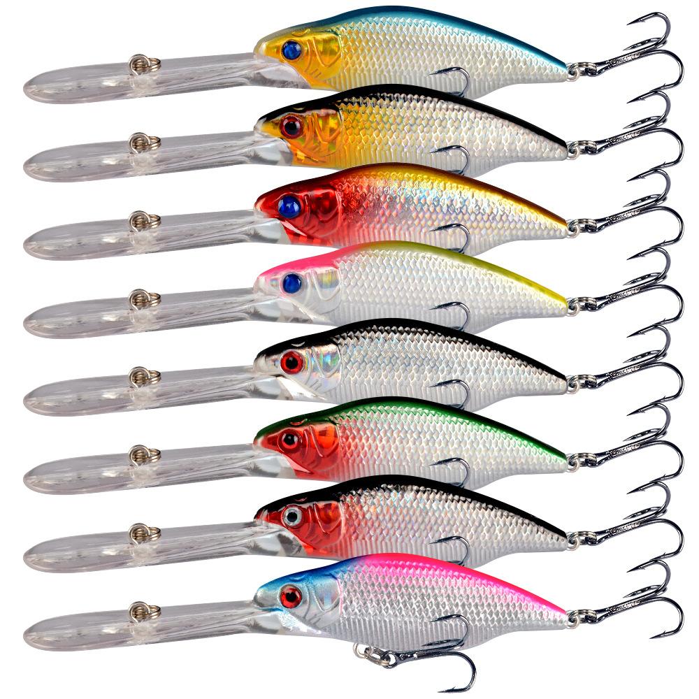 Umpan Pancing Minnow Lidah Panjang 9g 11.5cm - Lure Casting Longlips MN305