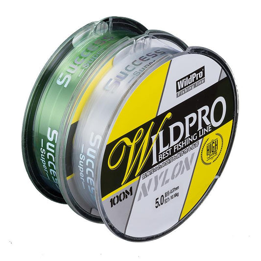 senar pancing nylon wildpro best fishing line 100m super strong anti kriting kualitas tinggi SP050