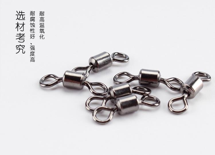 10PCS Kili-kili / snap conector excellent bahan stainless steel kuat tahan korosi SWIVEL03