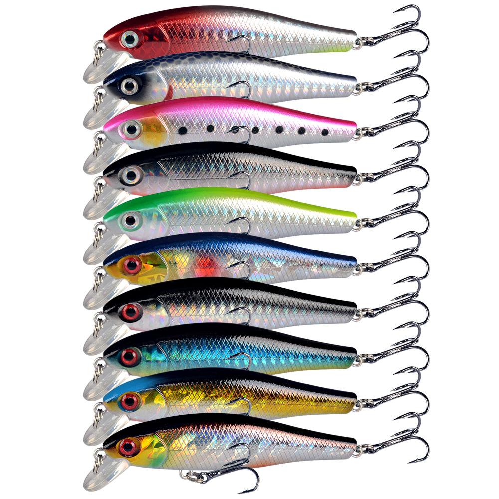 Umpan Pancing Minnow 9.2g 8.5cm - Lure Casting Tipe FLOATING dengan Aksi Stabil MN310