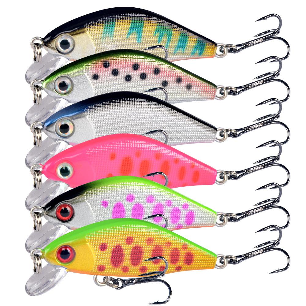 Umpan Pancing Minnow 4.3g 5cm - Lure Casting Tipe Sinking dengan Aksi Stabil MN306