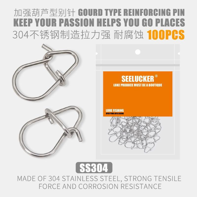 Pin pancing / SNAP 50pcs bahan stainless steel kuat SNAP50#