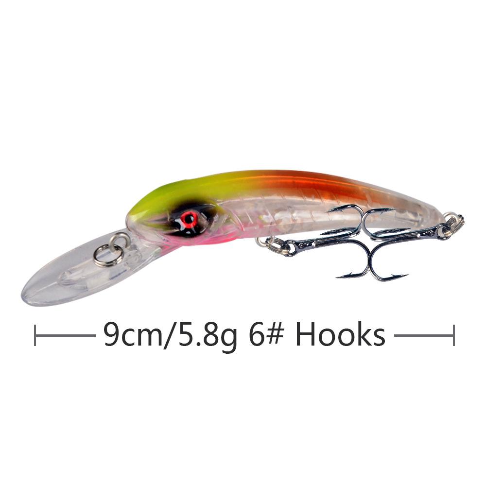 Umpan Pancing Minnow Crank New Model 5.8g 9cm - Lure Casting Tipe Floating MN304