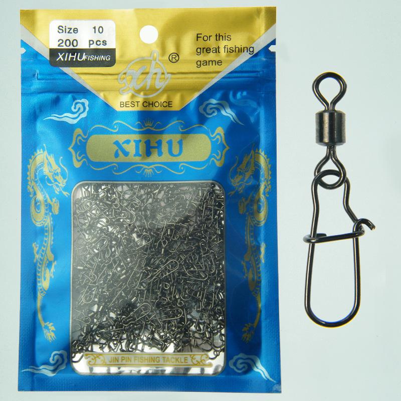 100PCS dan 200pcs SNAP SWIVEL berbagai ukuran bahan stainless steel tahan korosi SNAPSWIVEL01