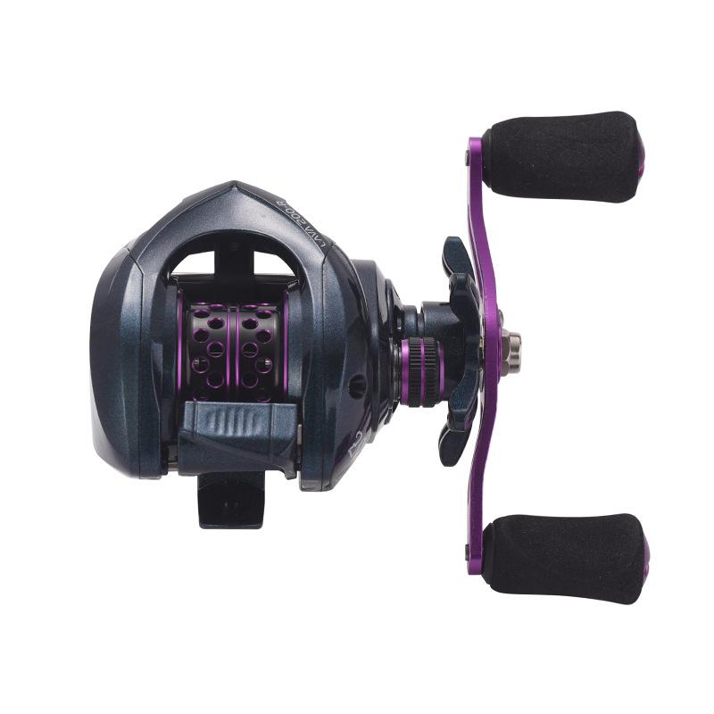 LIZARD Reel Baitcasting LAVA, Magnetic Brake System, Gear Ratio 7.2:1, CNC Spool, 20+1BB, Max Drag 8kg - RP063