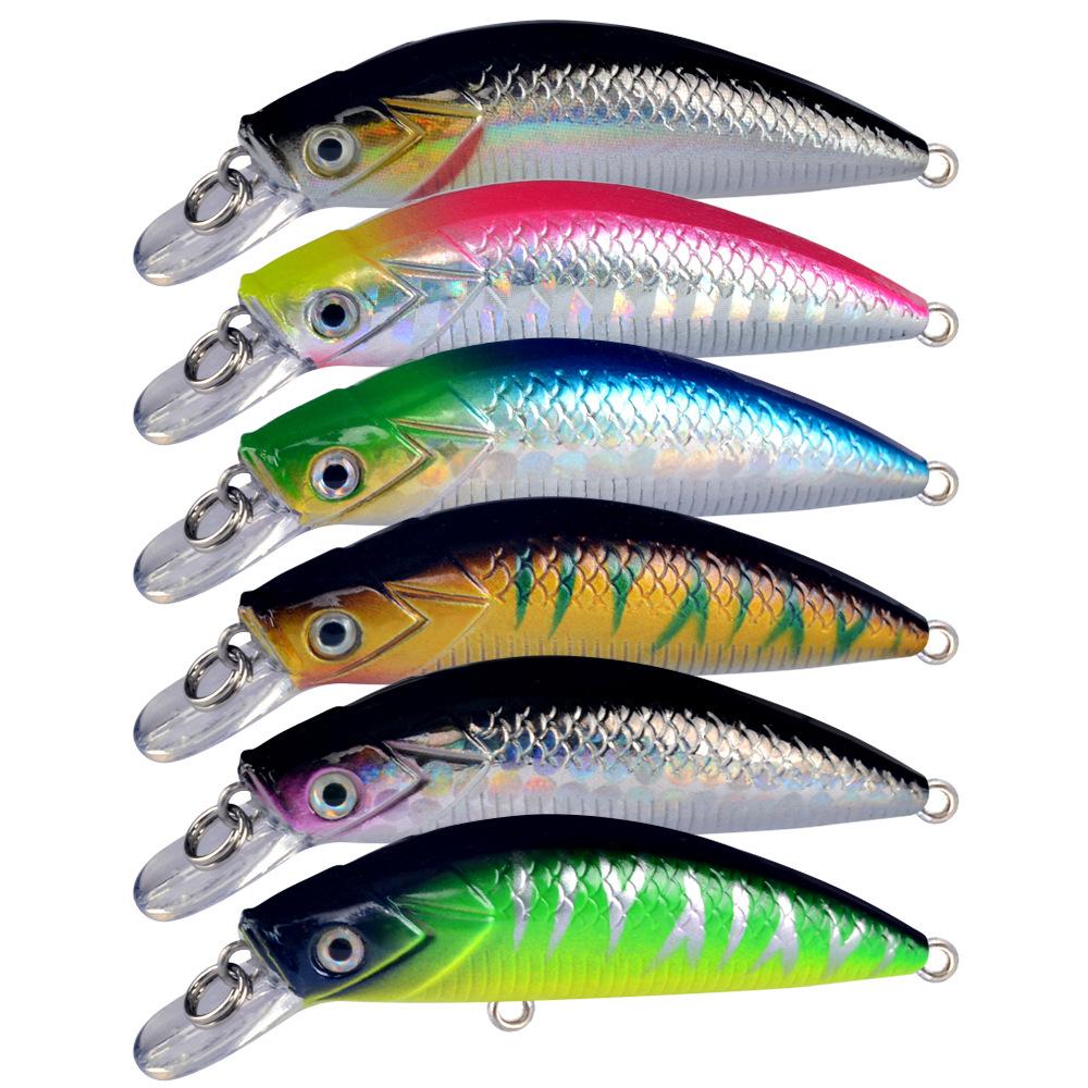 Umpan Pancing Minnow 6g 6cm - Lure Casting Tipe Sinking dengan Aksi Stabil MN309