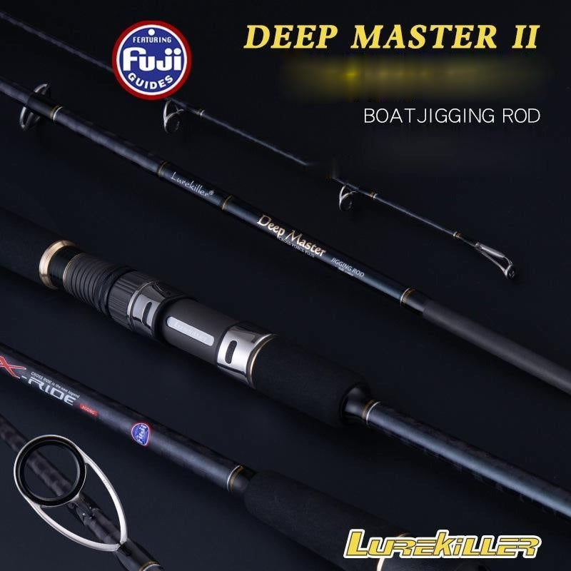 Lurekiller Joran Pancing Deep Master 1.8M PE 2-6 Jig 100-300g Spinning / Casting JP003