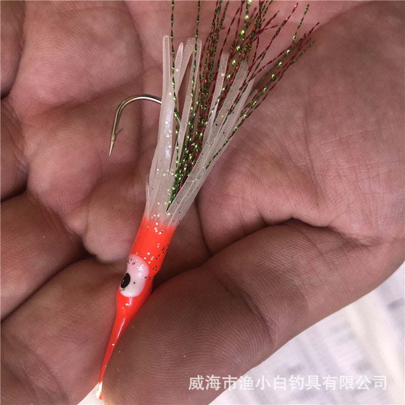 LureKiller Kail Umpan Pancing Luminous Hook Sabiki Kotrekan KU002