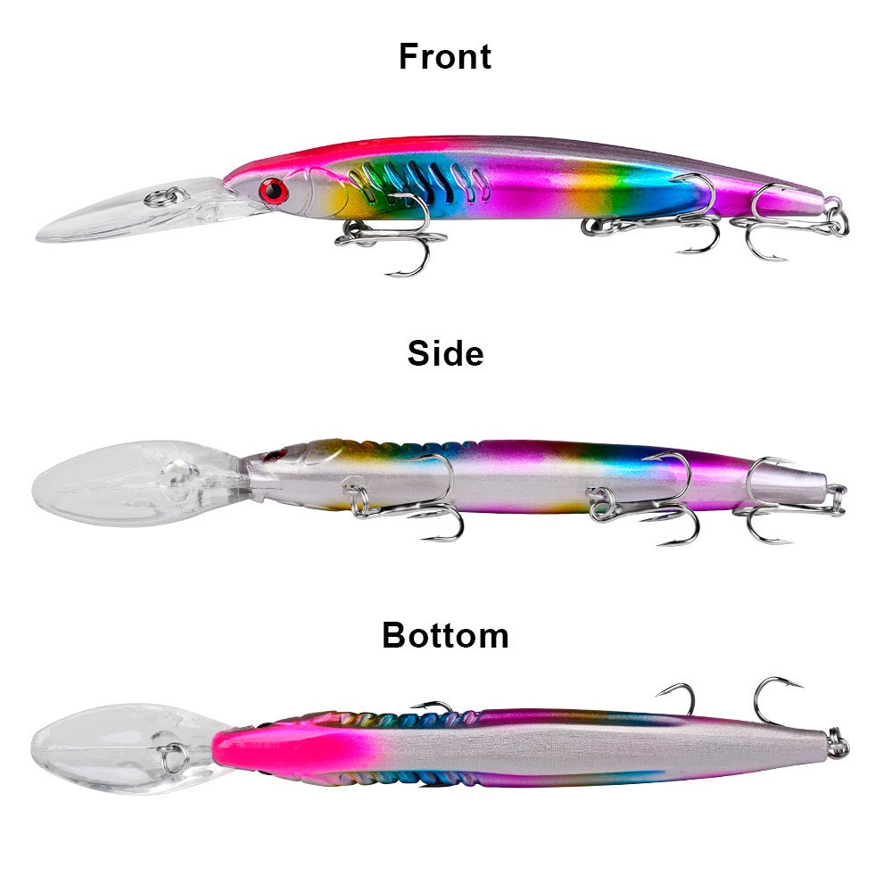 PROBEROS Lure minnow Floating 12g/15cm Umpan mancing casting / trolling  MN062
