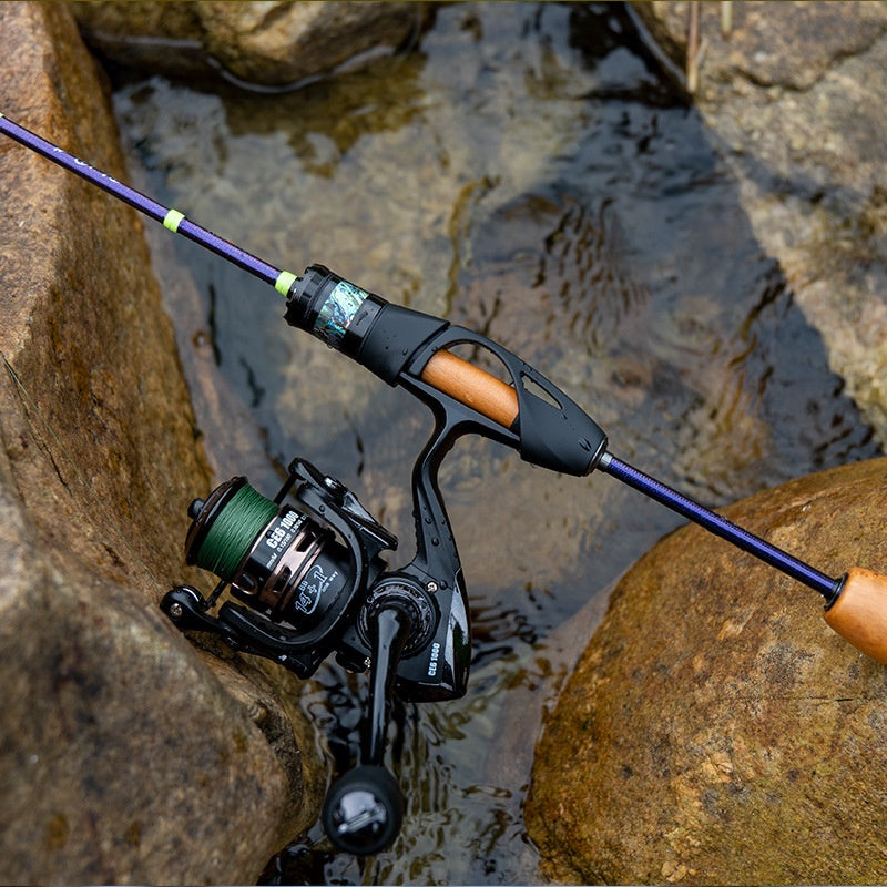 Joran Ultralight Lemoren BLACK PANTHER 1-4lb Joran Pancing Spinning & Casting lure 1-5g [Tidak Termasuk Reel] JP012