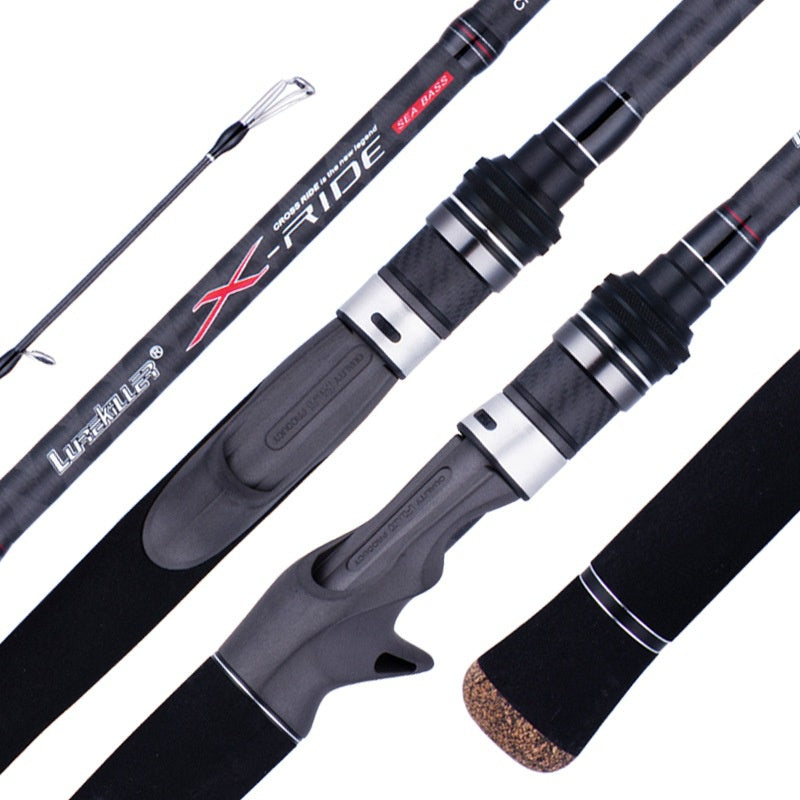 LureKiller Joran Pancing X-RIDE Sea bass 2.4m/2.7m/2.9m PE 1.5-3 Jig WT 15-50g Joran pancing fuji shorejigging JP018