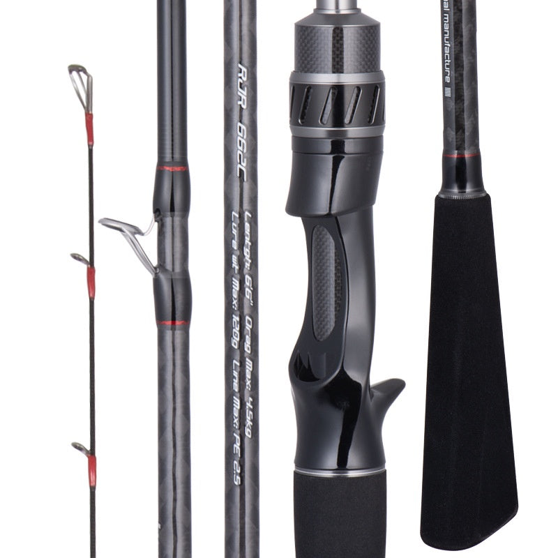 Lurekiller RUBBER Joran Pancing Fuji 1.98M joran Jigging kuat 662C type Casting JP028