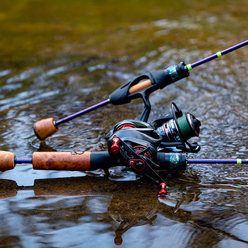 Joran Ultralight Lemoren BLACK PANTHER 1-4lb Joran Pancing Spinning & Casting lure 1-5g [Tidak Termasuk Reel] JP012