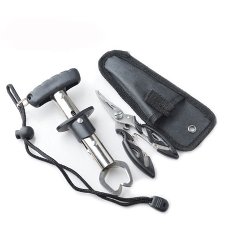 1set Tang Grip dan Lipgrip MURAH Tang pemotong benang dan Lipgrip untuk menjepit bibir ikan TP165