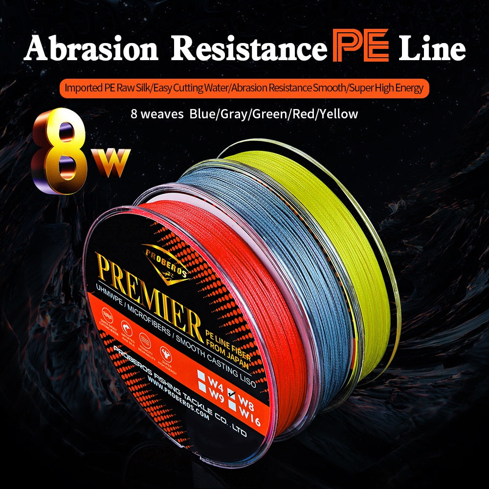PROBEROS BENANG PE X8 PE 3-13 / 40LB-120LB 100M PE KUAT ANTI KUSUT SP006