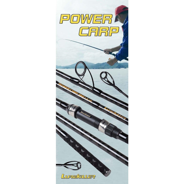 Lurekiller Power Carp Joran Pancing pasiran 3.9M Joran Surf kuat JP010